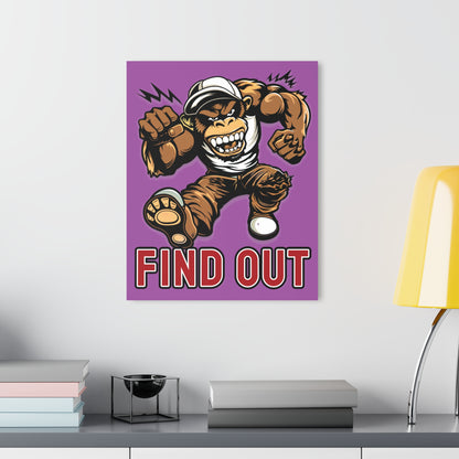 "Find Out", Acrylic Wall Prints (French Cleat Hanging) (Violet Benediction)