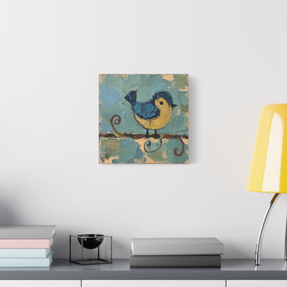 "Little Birdie", Fine Art Matte Canvas, Stretched, 1.25"