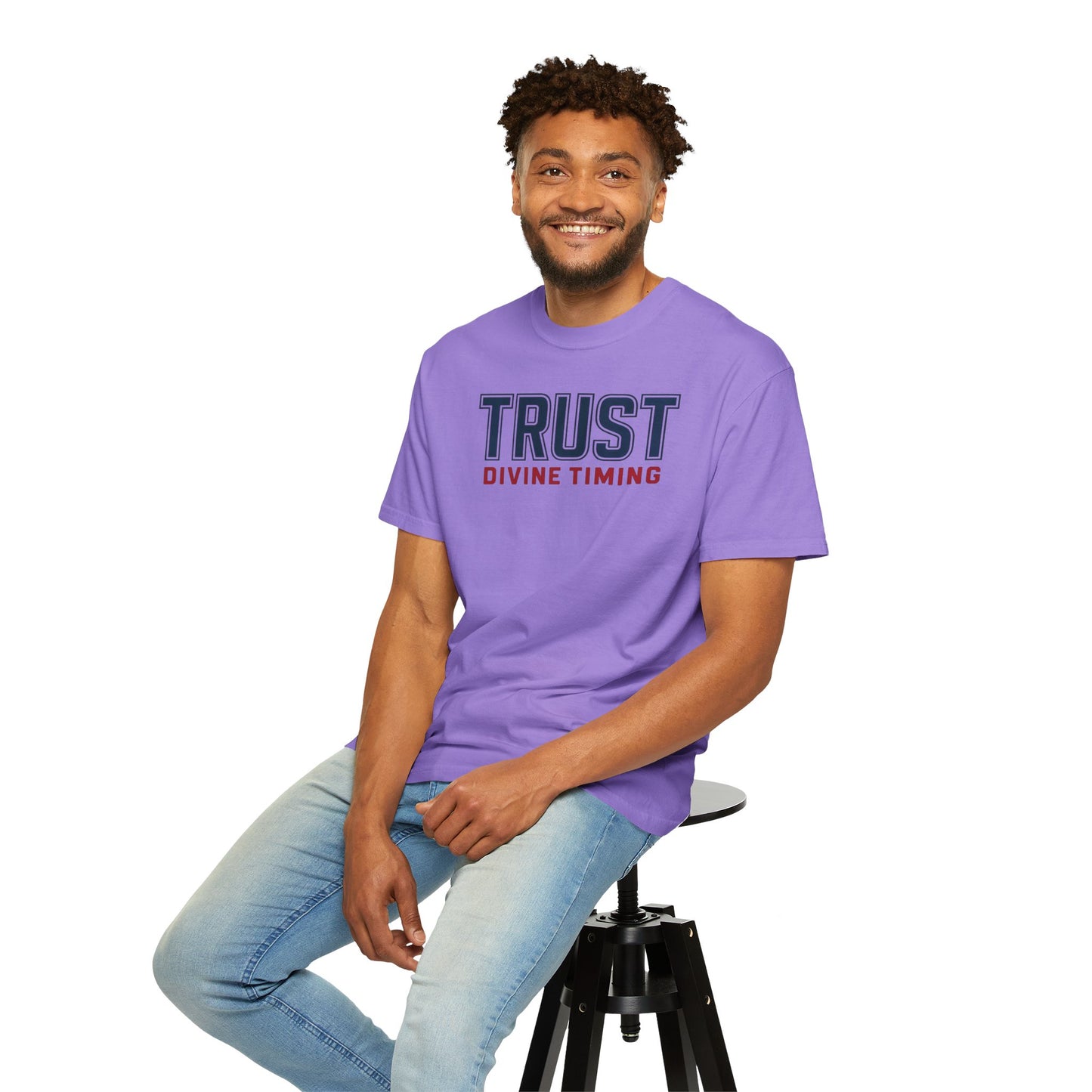 "Trust Divine Timing" #02, Unisex T-shirt