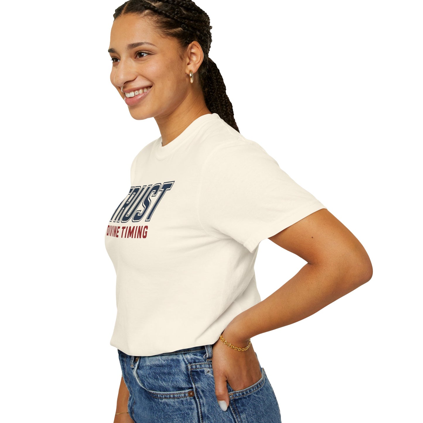 "Trust Divine Timing" #02, Unisex T-shirt