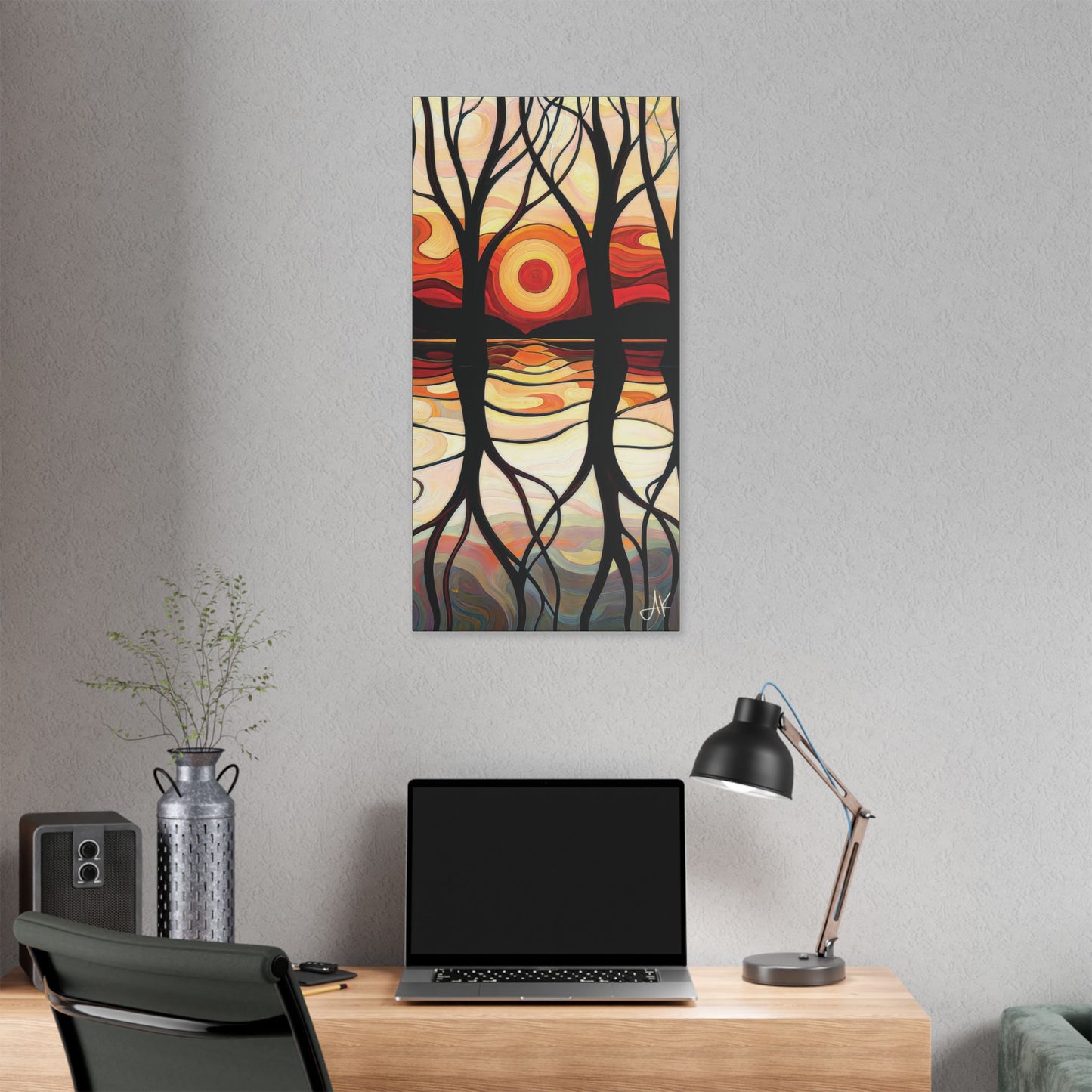 "Liminal Twilight", Stretched Classic Canvas Fine Art Print