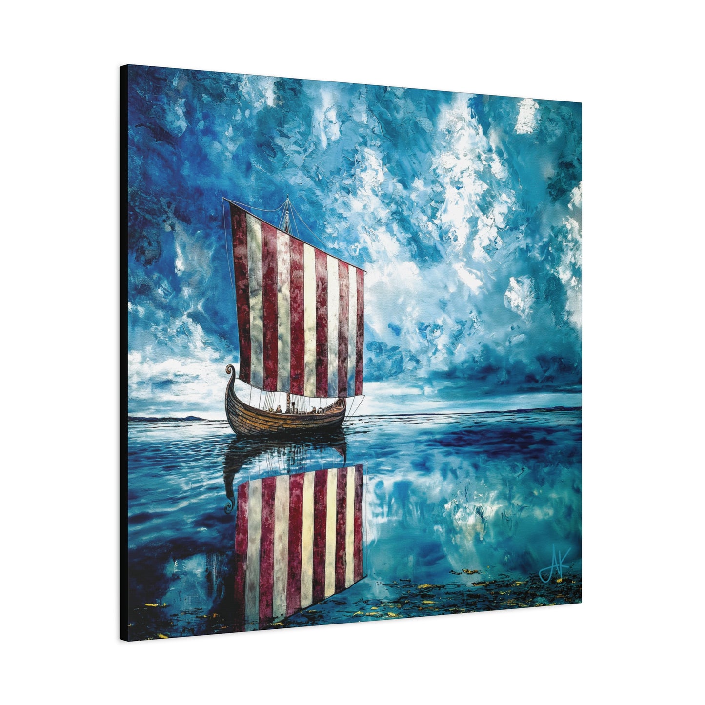 "First Keel at Cille Pheadair", Fine Art Matte Canvas, Stretched, 1.25"