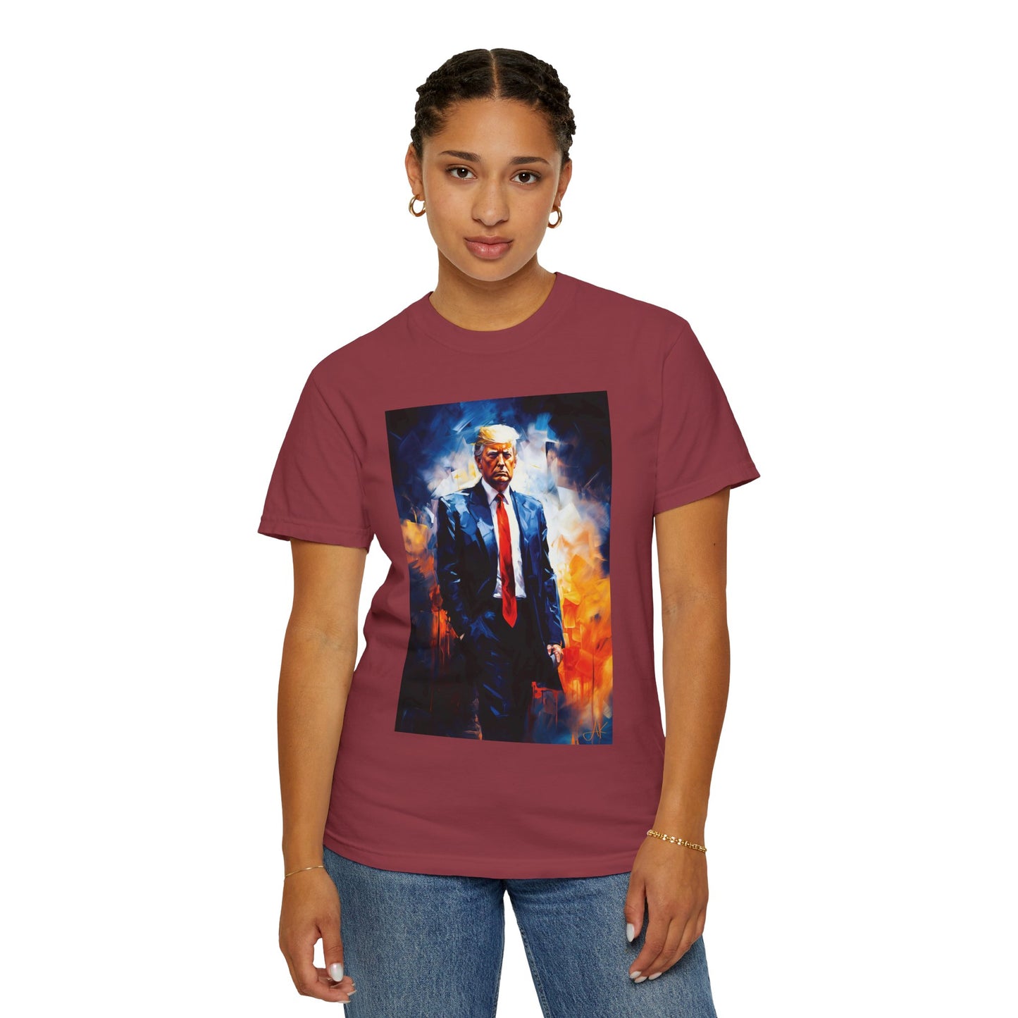 "Trump Portrait" #22, Unisex T-shirt (Light Colors)