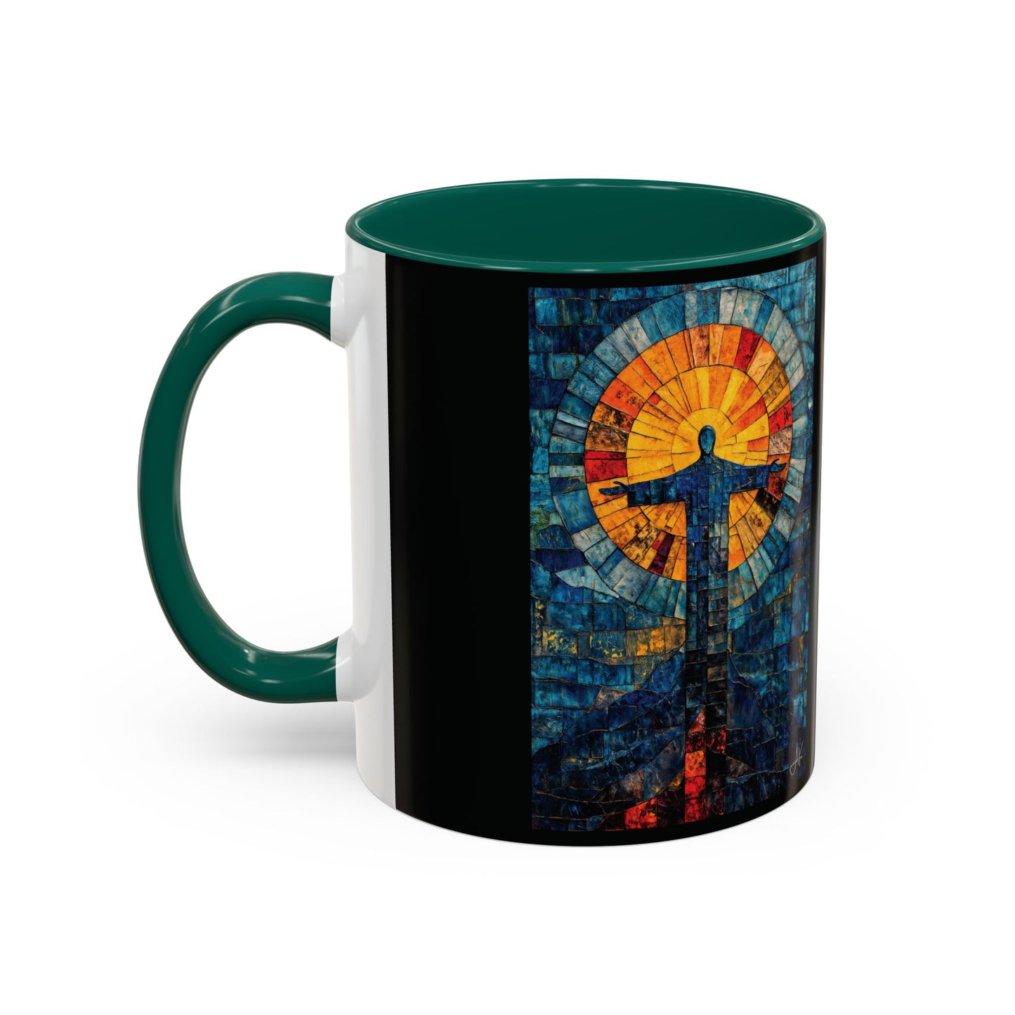 "Alpha and Omega - Revelation 22:13", Colorful Mugs (11oz, 15oz)