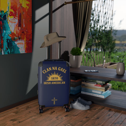 "Clan na Gael - Irish American", Suitcase (Mariana Blue)