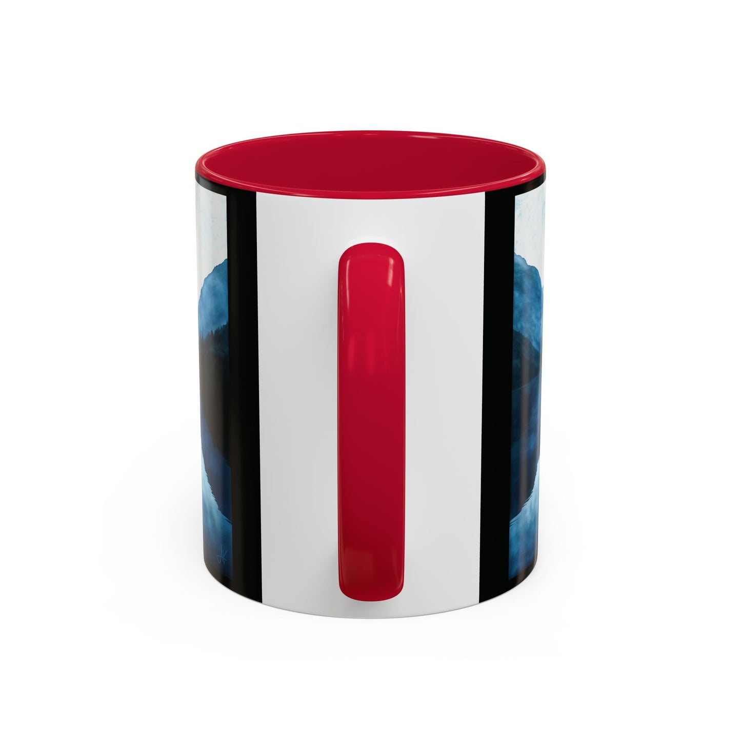 "Connected in Silence - Psalm 46:10", Colorful Mugs (11oz, 15oz)