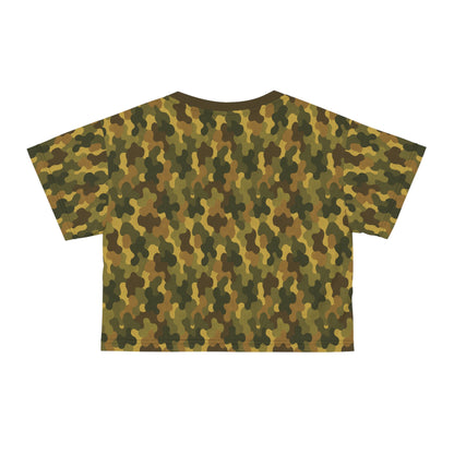 "SASR Day-Ops Camouflage", Crop Tee (SASR Brown Collar)