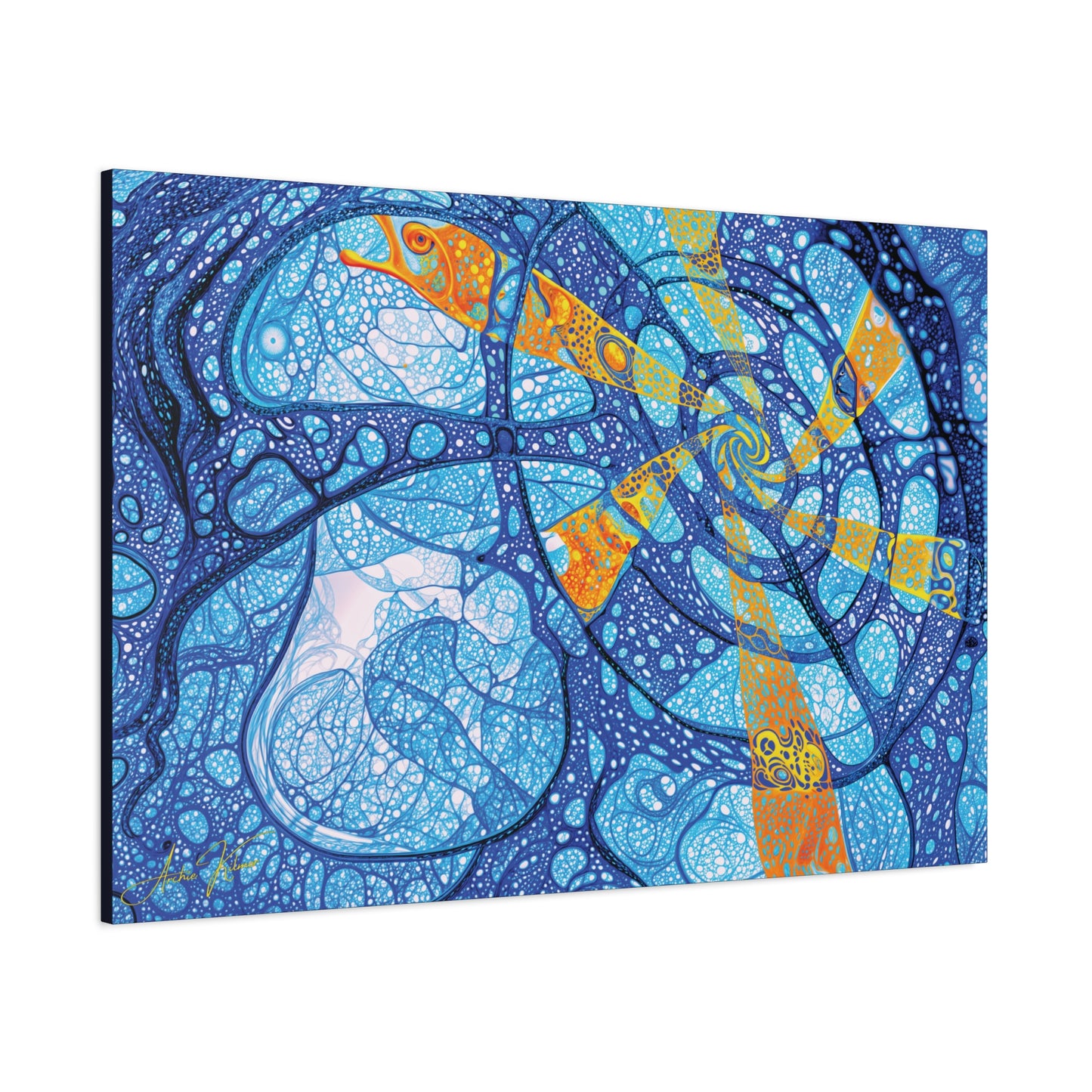 "Gaelic Sea People", Fine Art Print on Matte Canvas