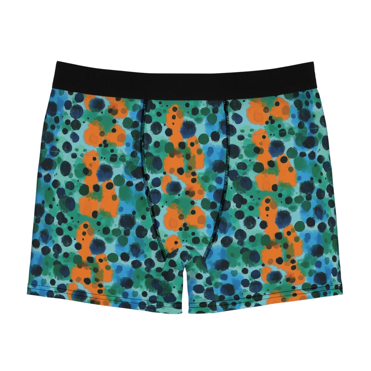 "Midnight Coral", Men's Boxer Briefs