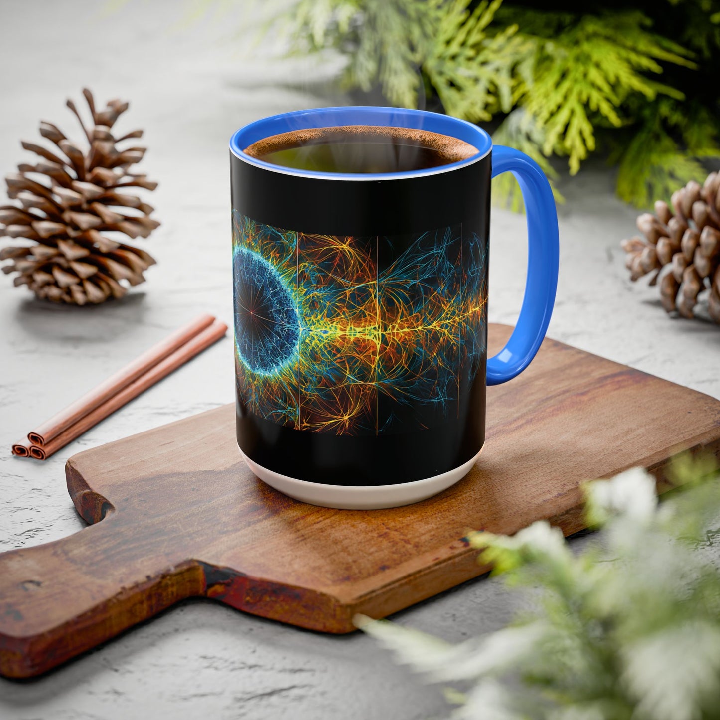 "Let There Be Light", Colorful Mugs (11oz, 15oz)