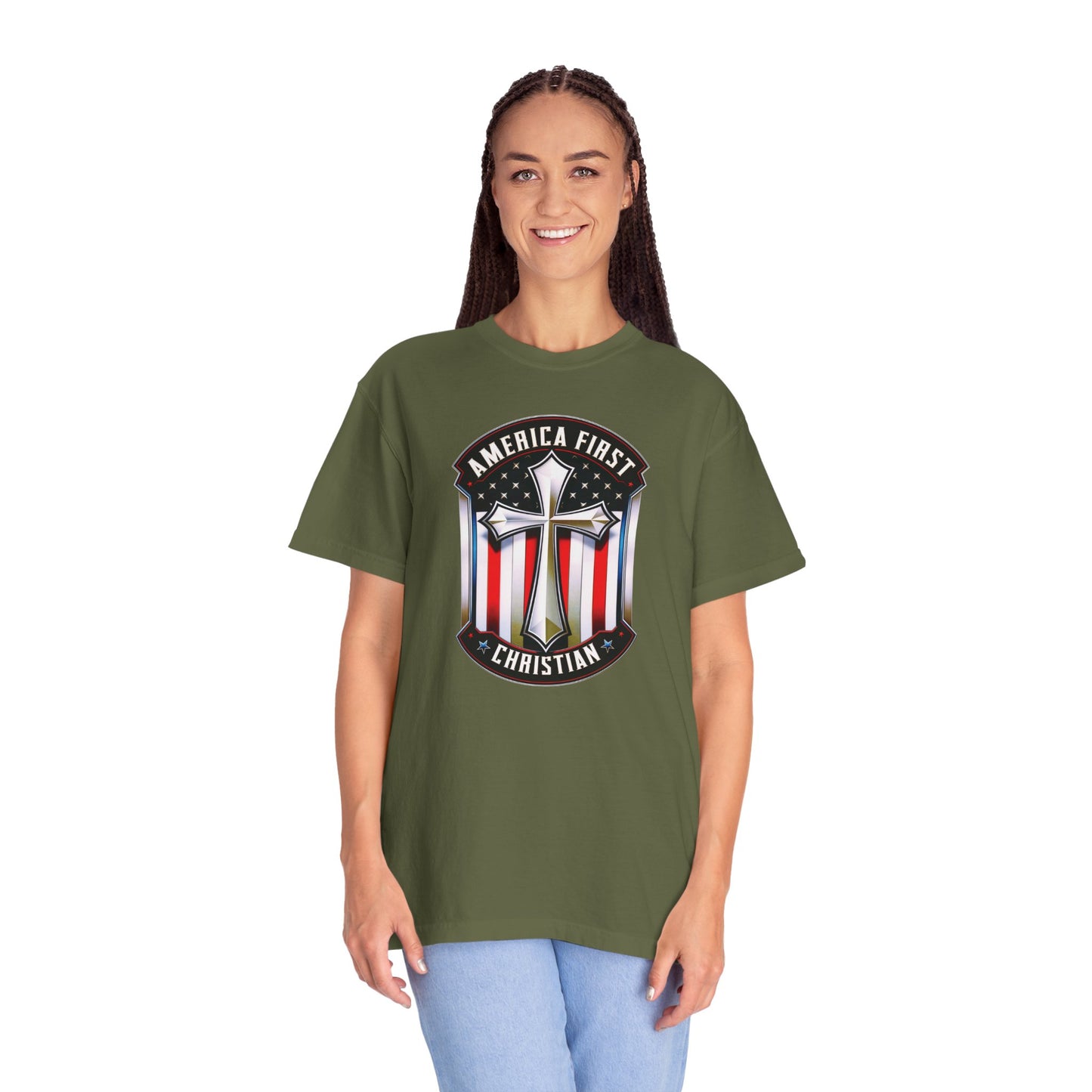 "America First - Christian" #01, Unisex T-shirt