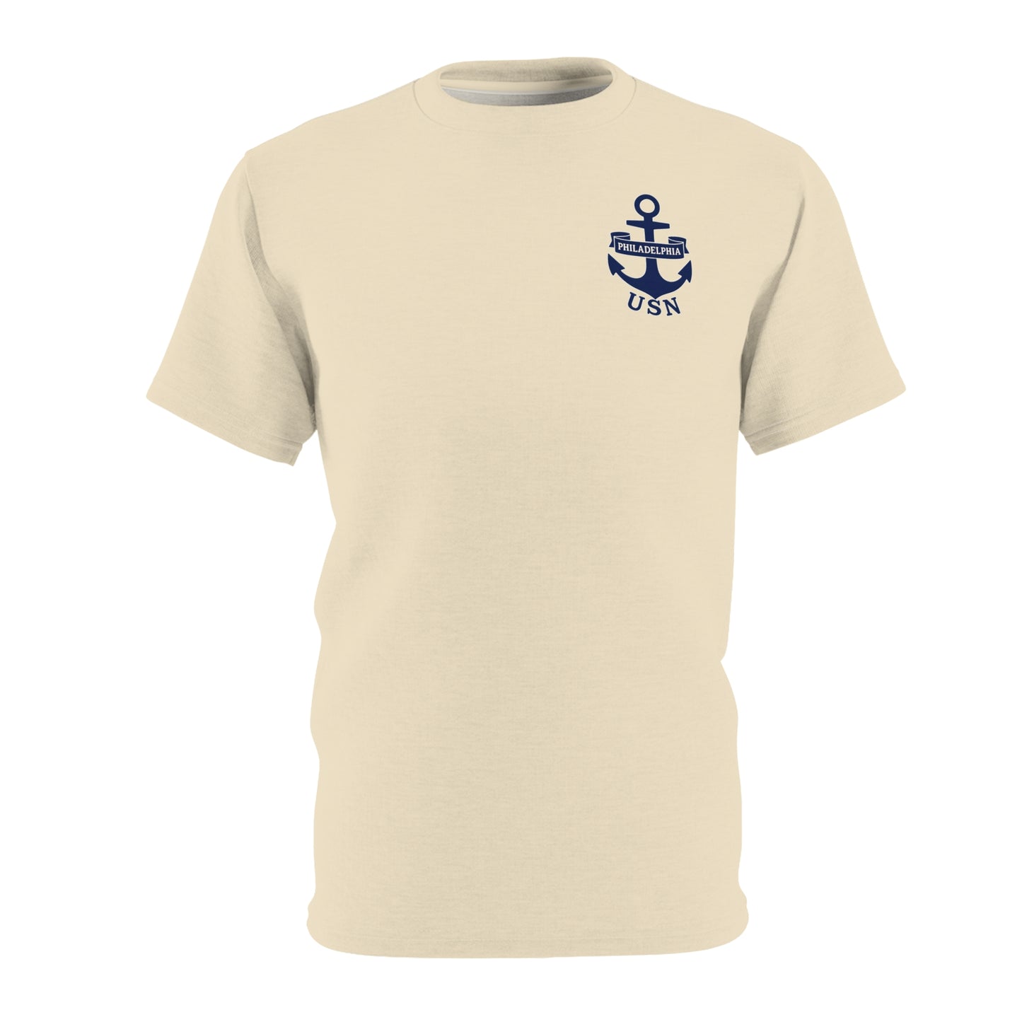 "USN Anchor", Unisex T-shirt (Canvas Sail)