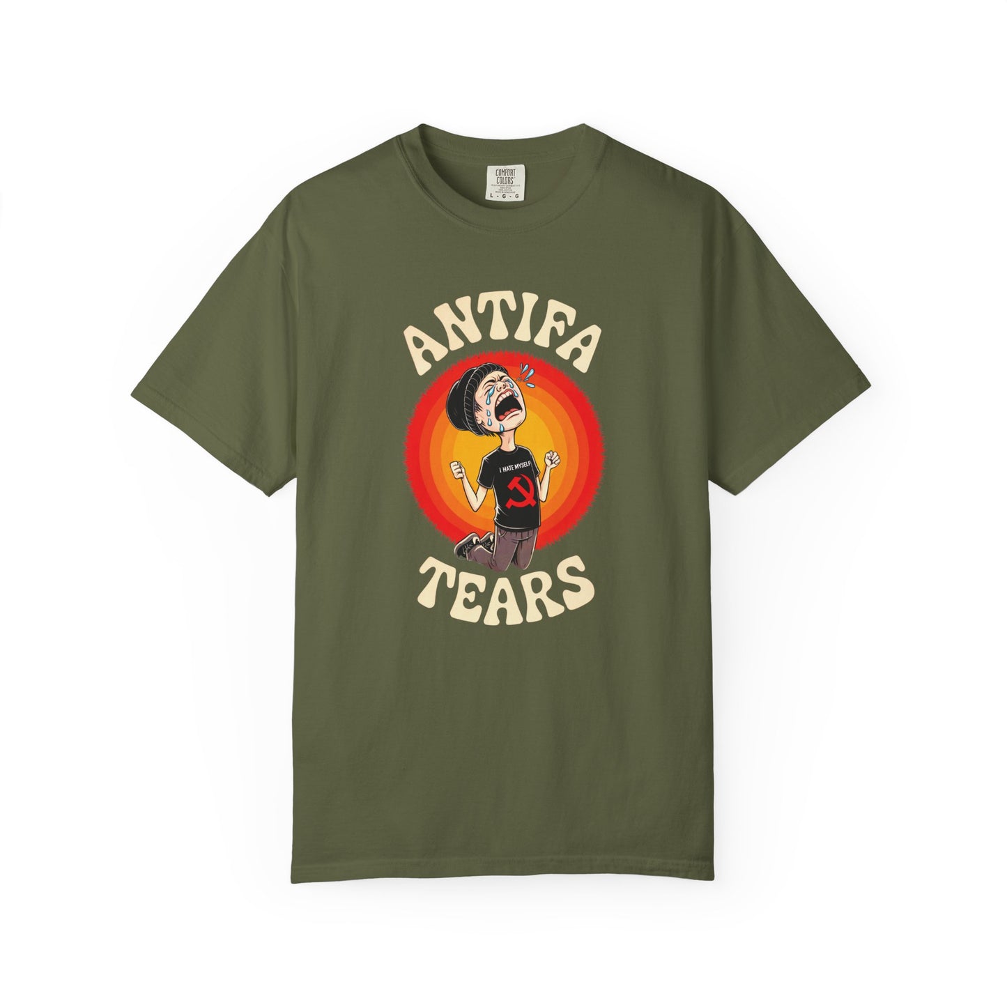 "Antifa Tears" #01, Unisex T-shirt