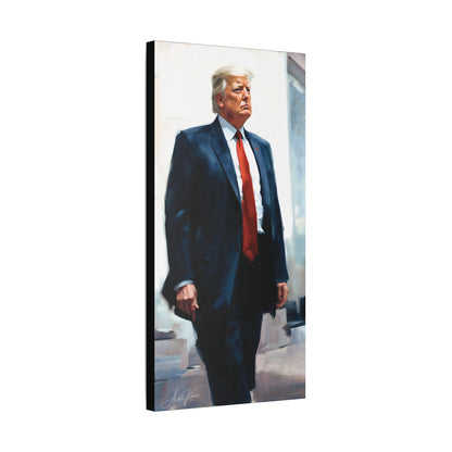 "Trump Portrait" #11, Stretched Classic Canvas Fine Art Print