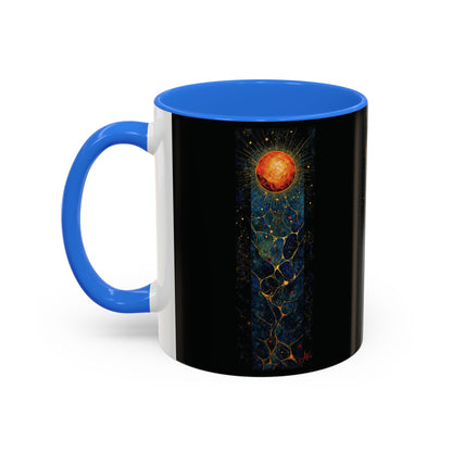 "The Living Light (John 8:12)", Colorful Mugs (11oz, 15oz)