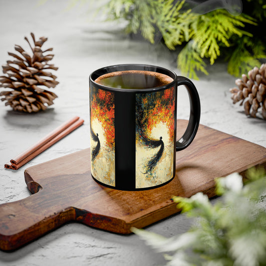 "Seraphic Aegis", Colorful Mugs (11oz, 15oz)