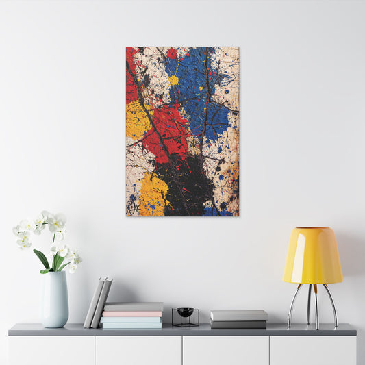 "Abstract 282", Stretched Classic Canvas Fine Art Print