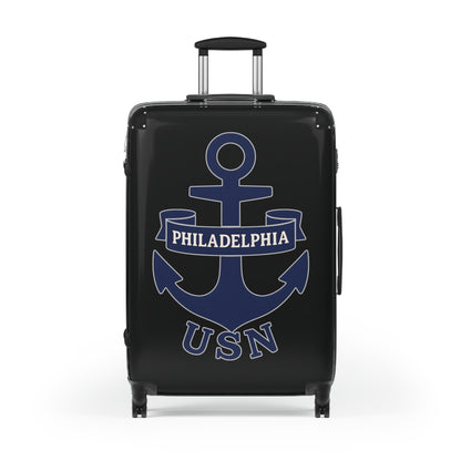 "USN Anchor", Suitcase (Righteous Black)