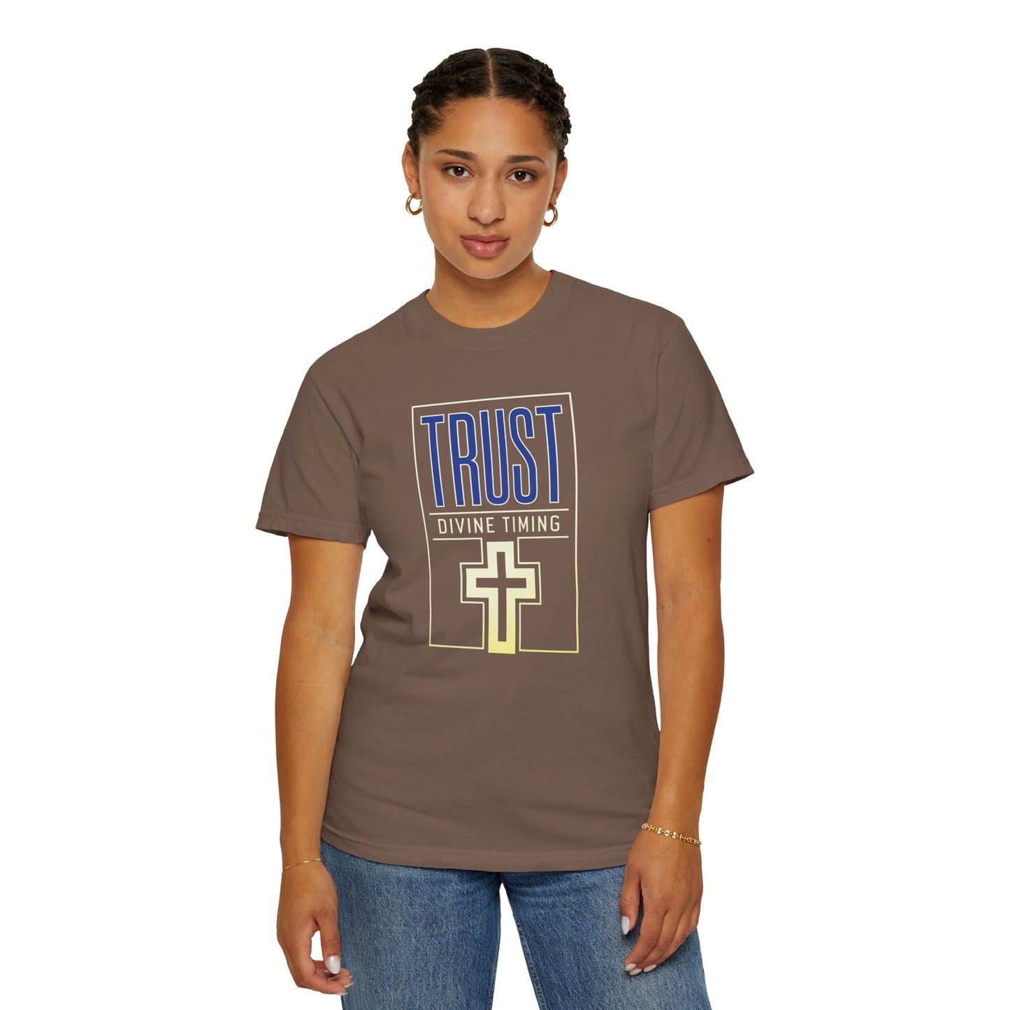 "Trust Divine Timing" #01, Unisex T-shirt