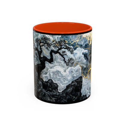 "An Crann Naomh (Gaelic) - The Sacred Tree (English)", Colorful Mugs (11oz & 15oz)