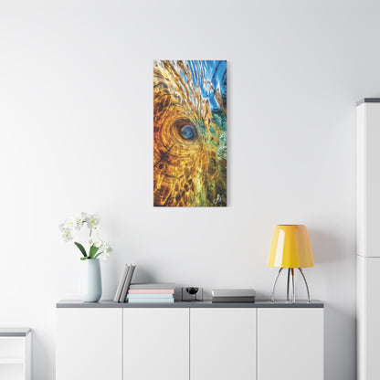 "Tide Hollow – Eye of the Coast", Fine Art Matte Canvas, Stretched, 1.25"