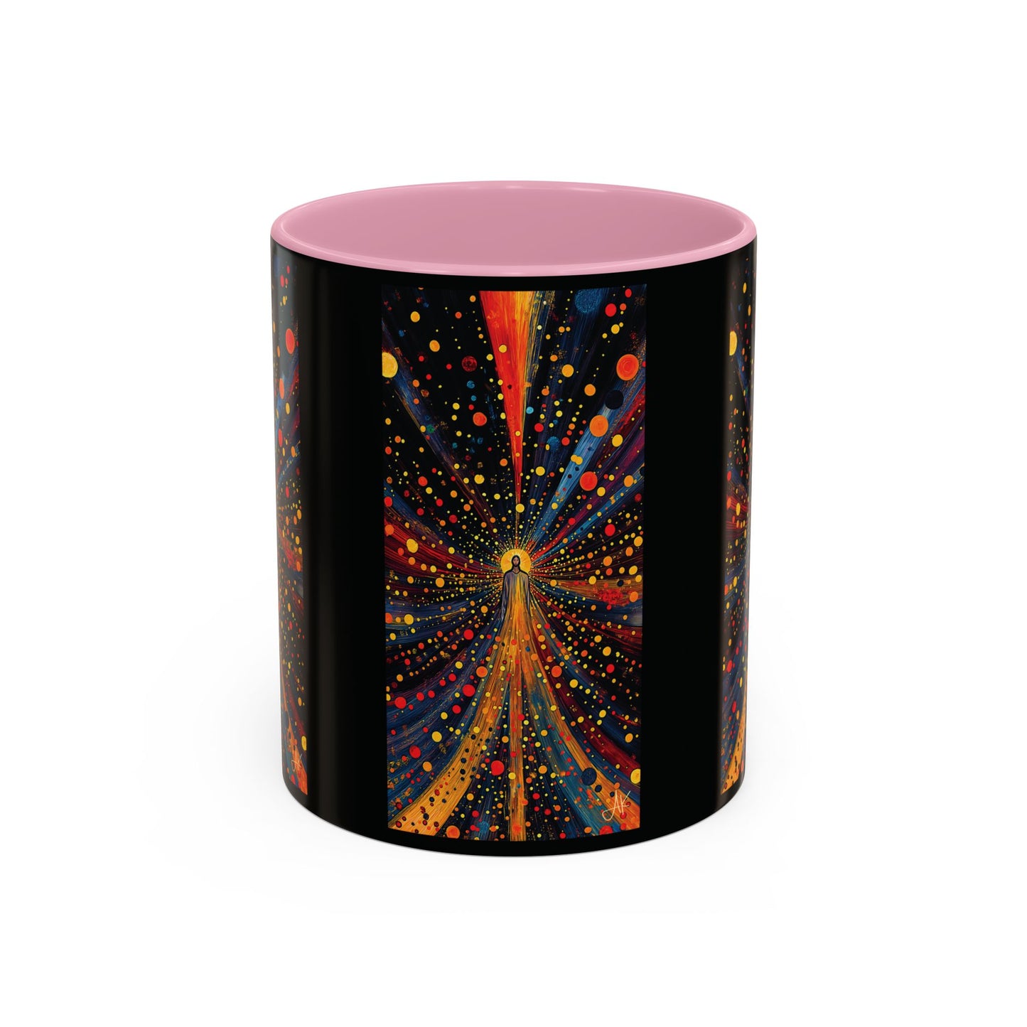 "Illuminated by Grace - 2 Corinthians 4:6", Colorful Mugs (11oz & 15oz)