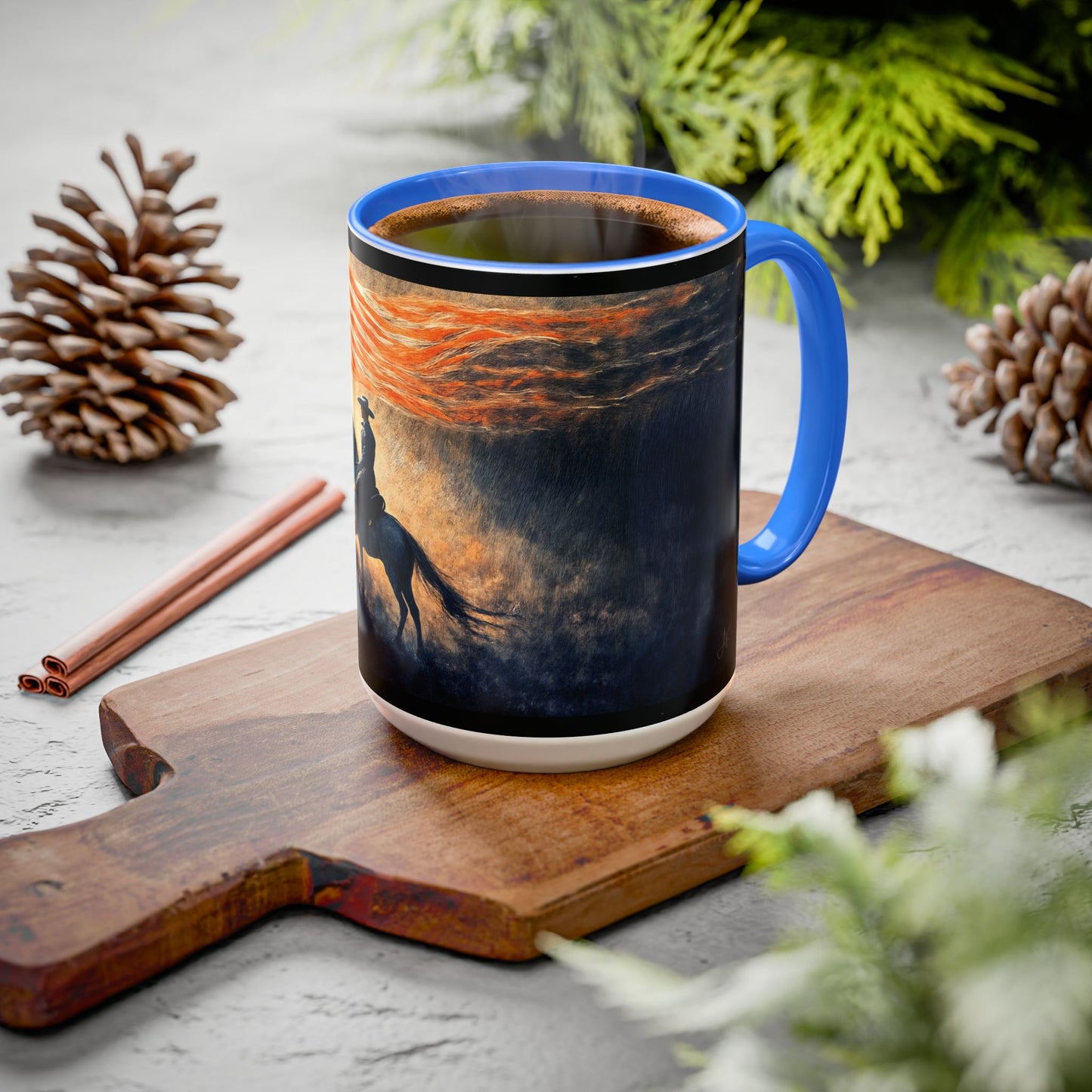 "Liberty under God", Colorful Mugs (11oz, 15oz)