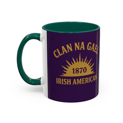 "Clan na Gael - Irish American", Colorful Mugs (11oz, 15oz) (3B0A4F)