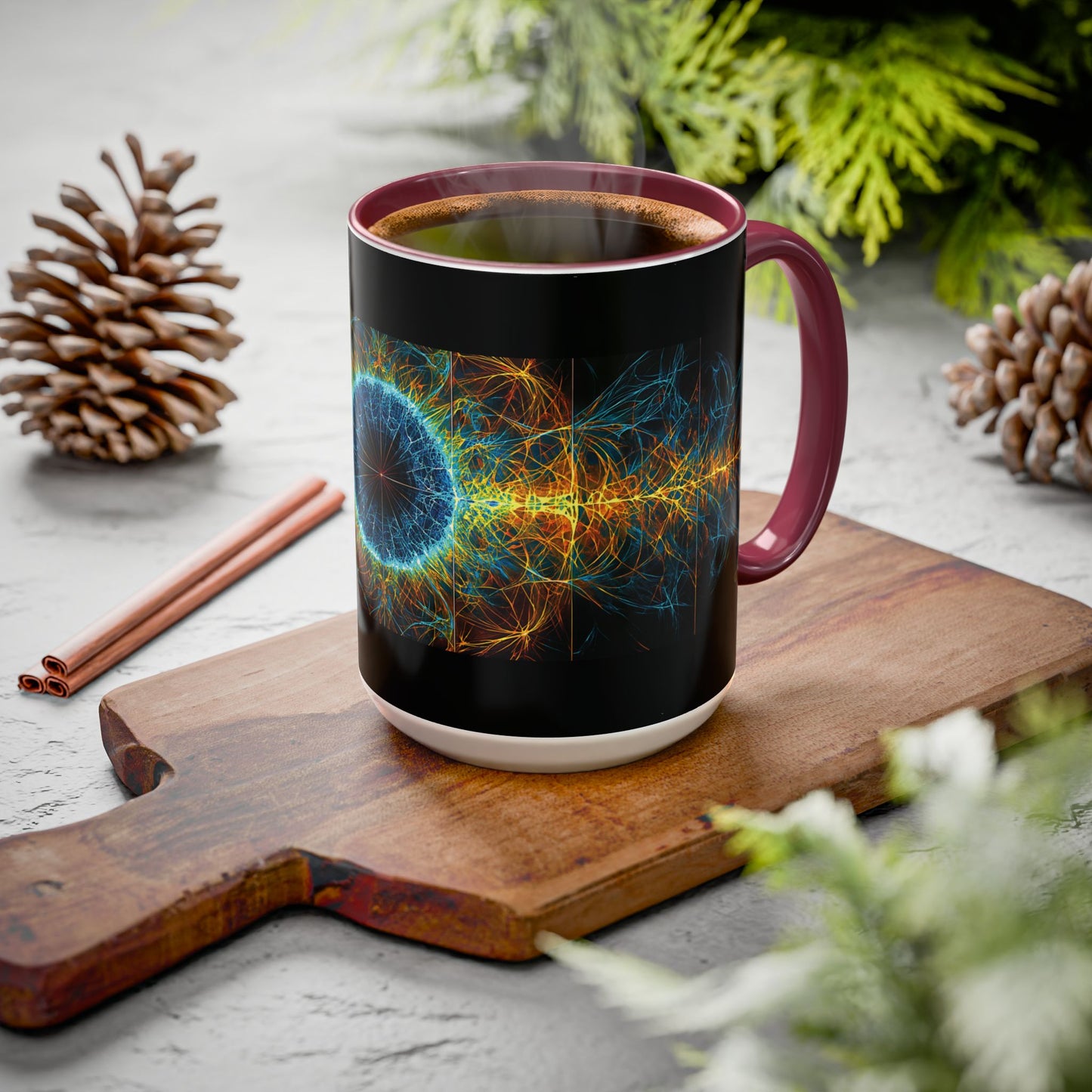 "Let There Be Light", Colorful Mugs (11oz, 15oz)