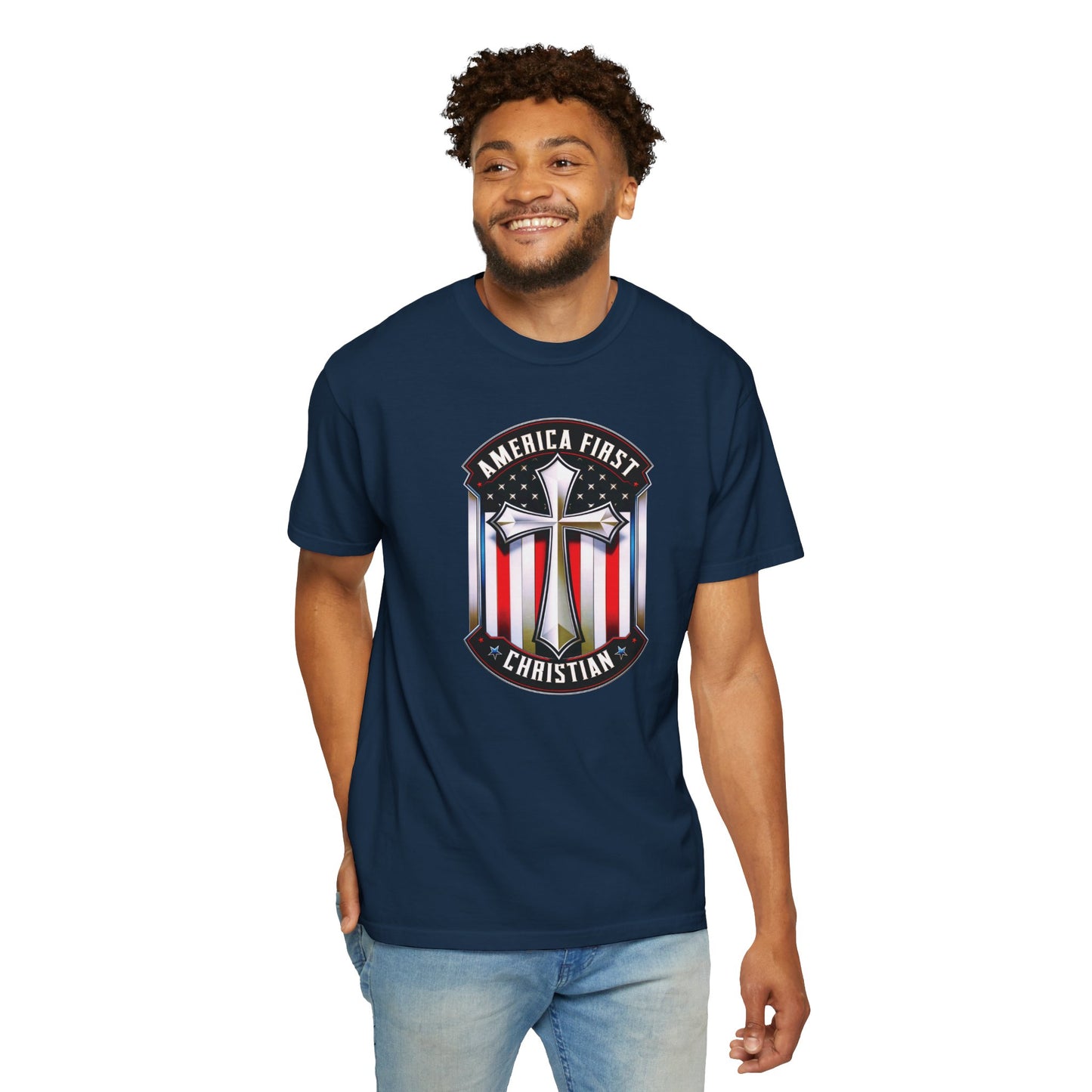 "America First - Christian" #01, Unisex T-shirt