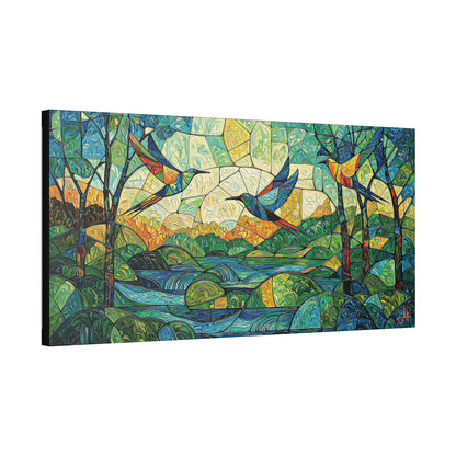 "The Isolated Isle", Stretched Classic Canvas Fine Art Print