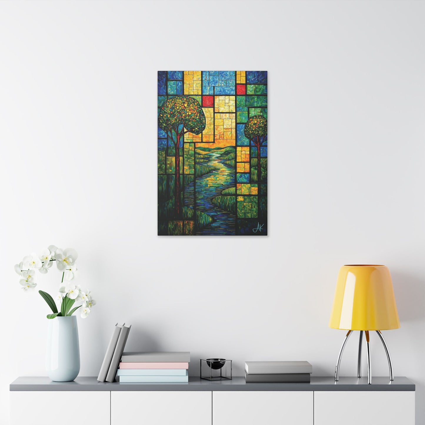 "River Add" #01, Stretched Classic Canvas Fine Art Print