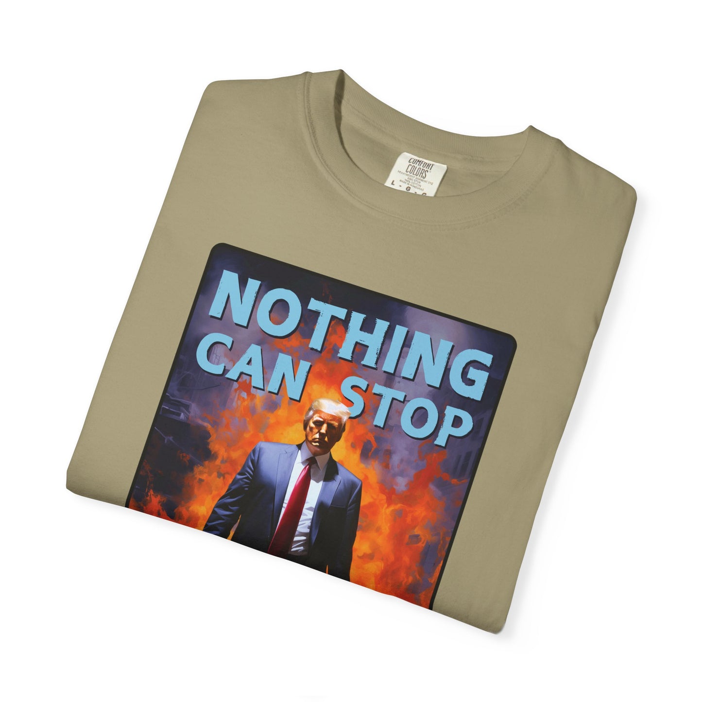 "Nothing Can Stop Trump", Unisex T-shirt (Light Colors)