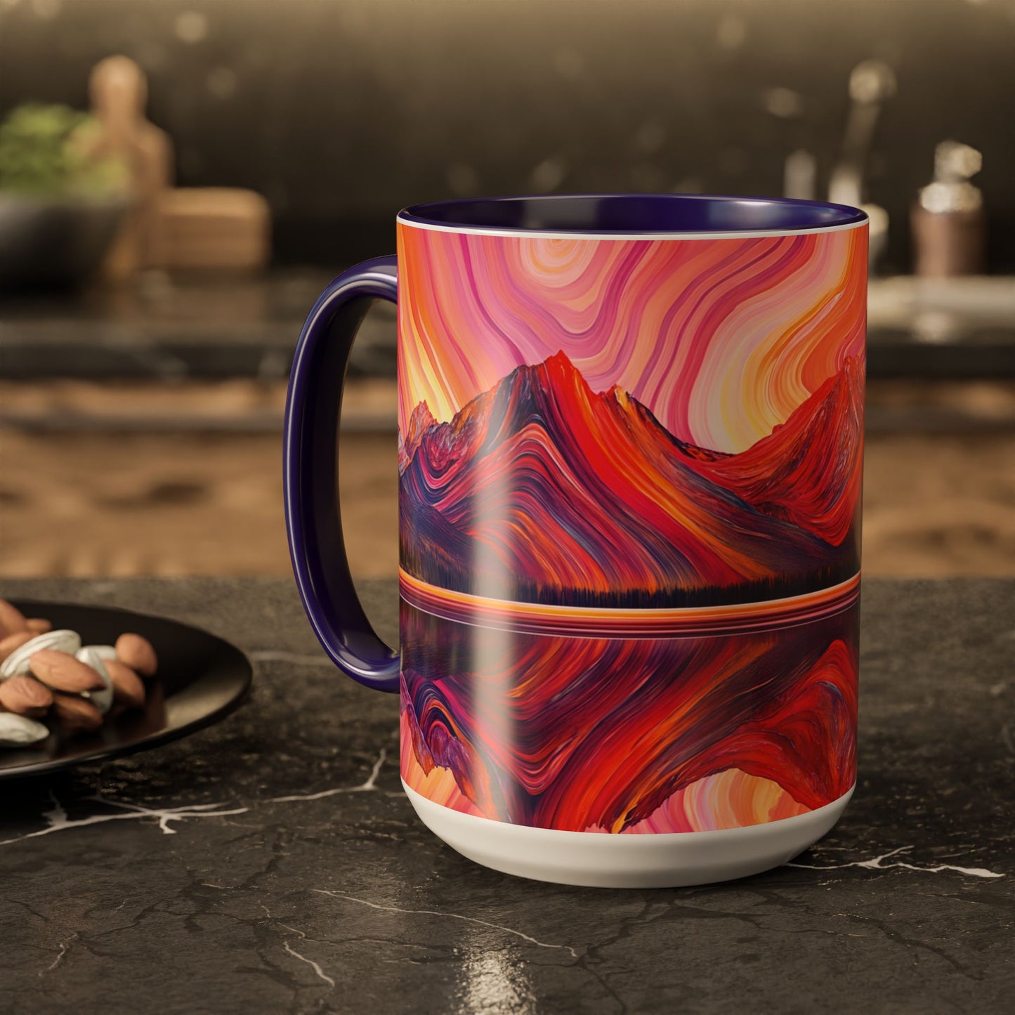 "For In Him All Things Were Created" Colossians 1:16 (NIV), Colorful Mugs (11oz & 15oz)