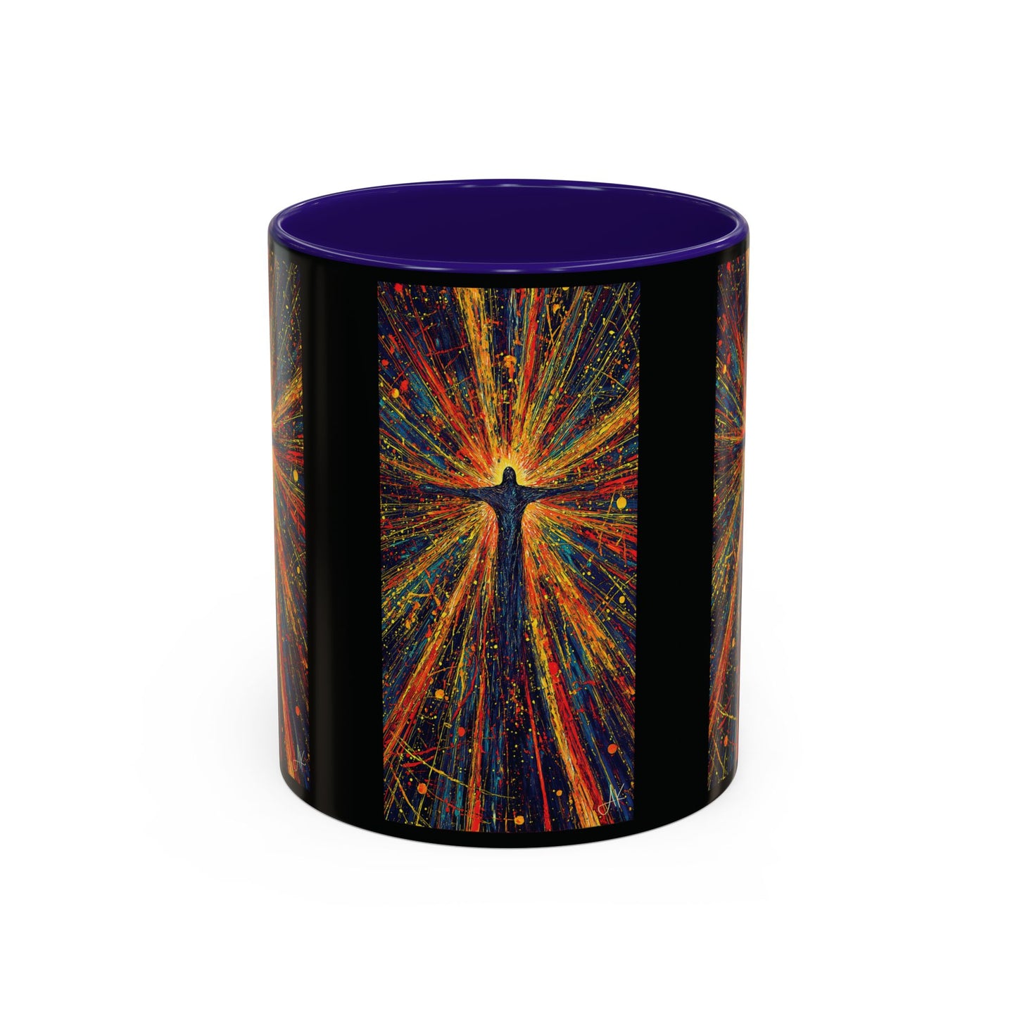 "Born Again in His Radiance - Isaiah 60:1", Colorful Mugs (11oz & 15oz)