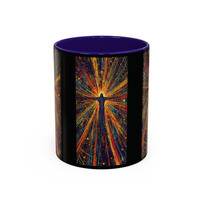 "Born Again in His Radiance - Isaiah 60:1", Colorful Mugs (11oz & 15oz)