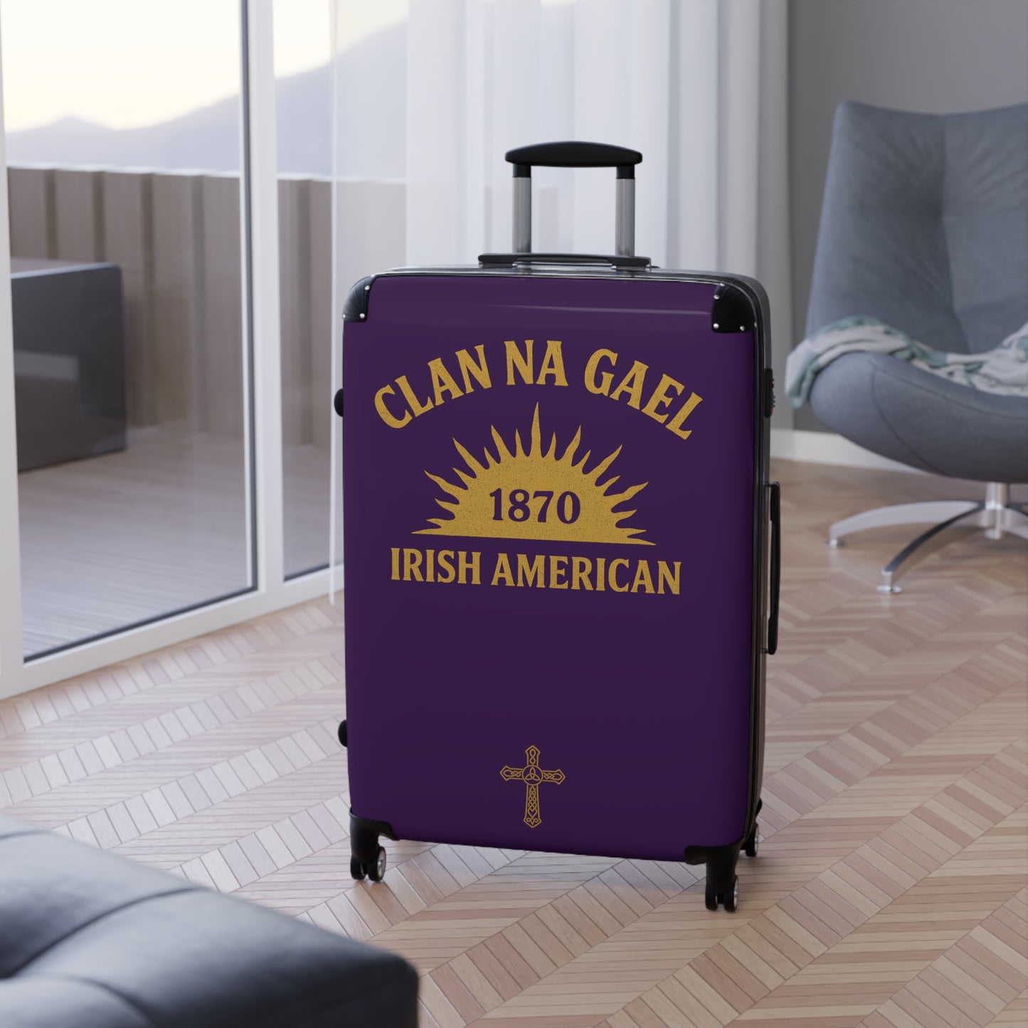 "Clan na Gael - Irish American", Suitcase (Beaker People)