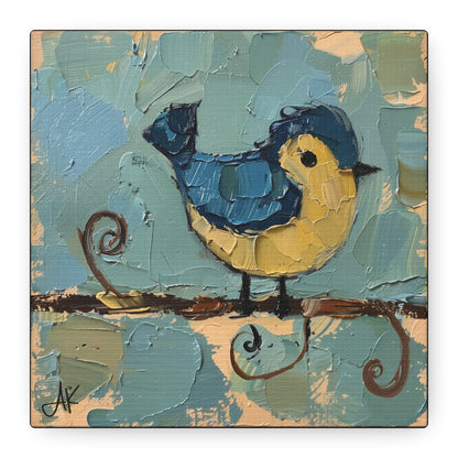 "Little Birdie", Fine Art Matte Canvas, Stretched, 1.25"