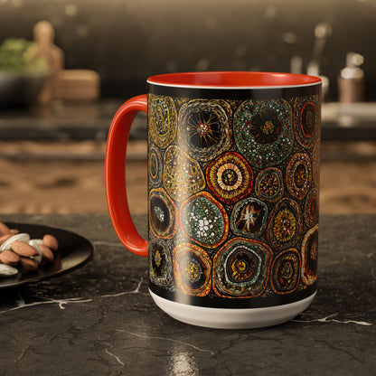 "Every Detail, His Design", Colorful Mugs (11oz, 15oz)