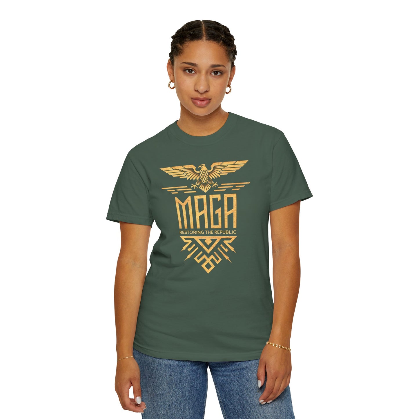 "MAGA Restoring the Republic" #02, Unisex T-shirt