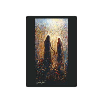 "A Thin Place", Fine Art Playing Cards (Void Black)