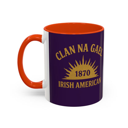 "Clan na Gael - Irish American", Colorful Mugs (11oz, 15oz) (3B0A4F)