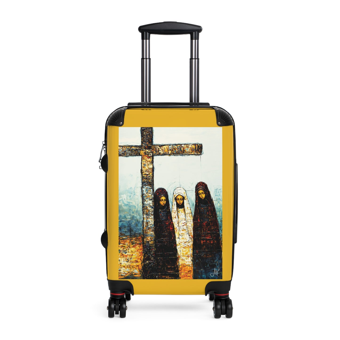 "At-the-Foot of the Cross - John 19:25", Suitcases (Yellow)