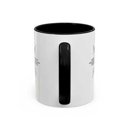 "see His signs", Accent Coffee Mug