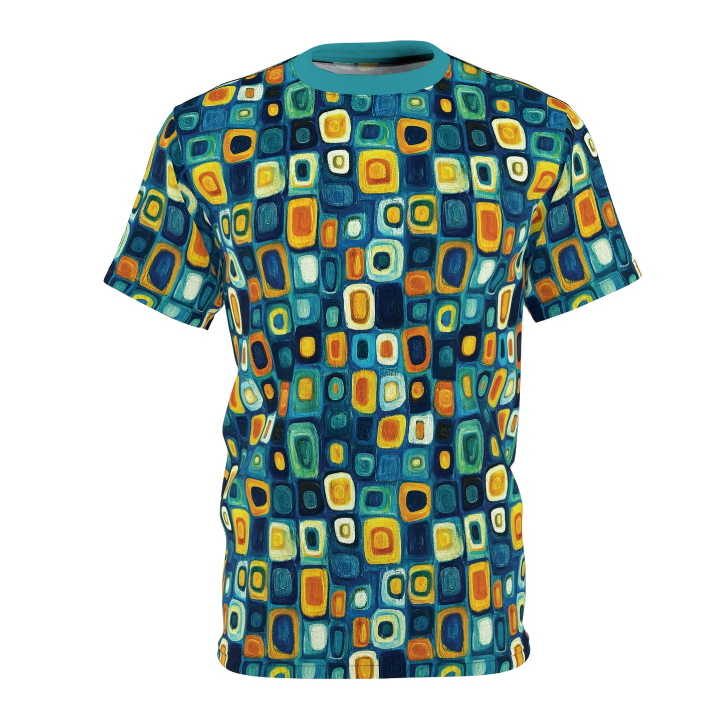 "Soul Mosaic", Unisex Tee (Columba Blue Collar)