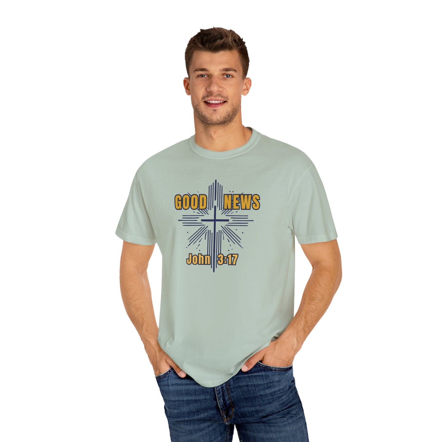 "Good News - John 3:17", Unisex T-shirt