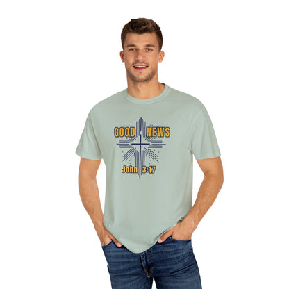 "Good News - John 3:17", Unisex T-shirt