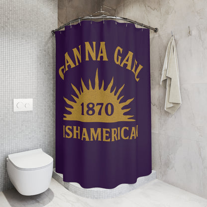 "Clan na Gael - Irish American", Shower Curtains (Beaker People)