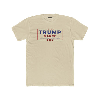 "TRUMP VANCE 2024", Unisex Cotton Crew Tee - Collectible History