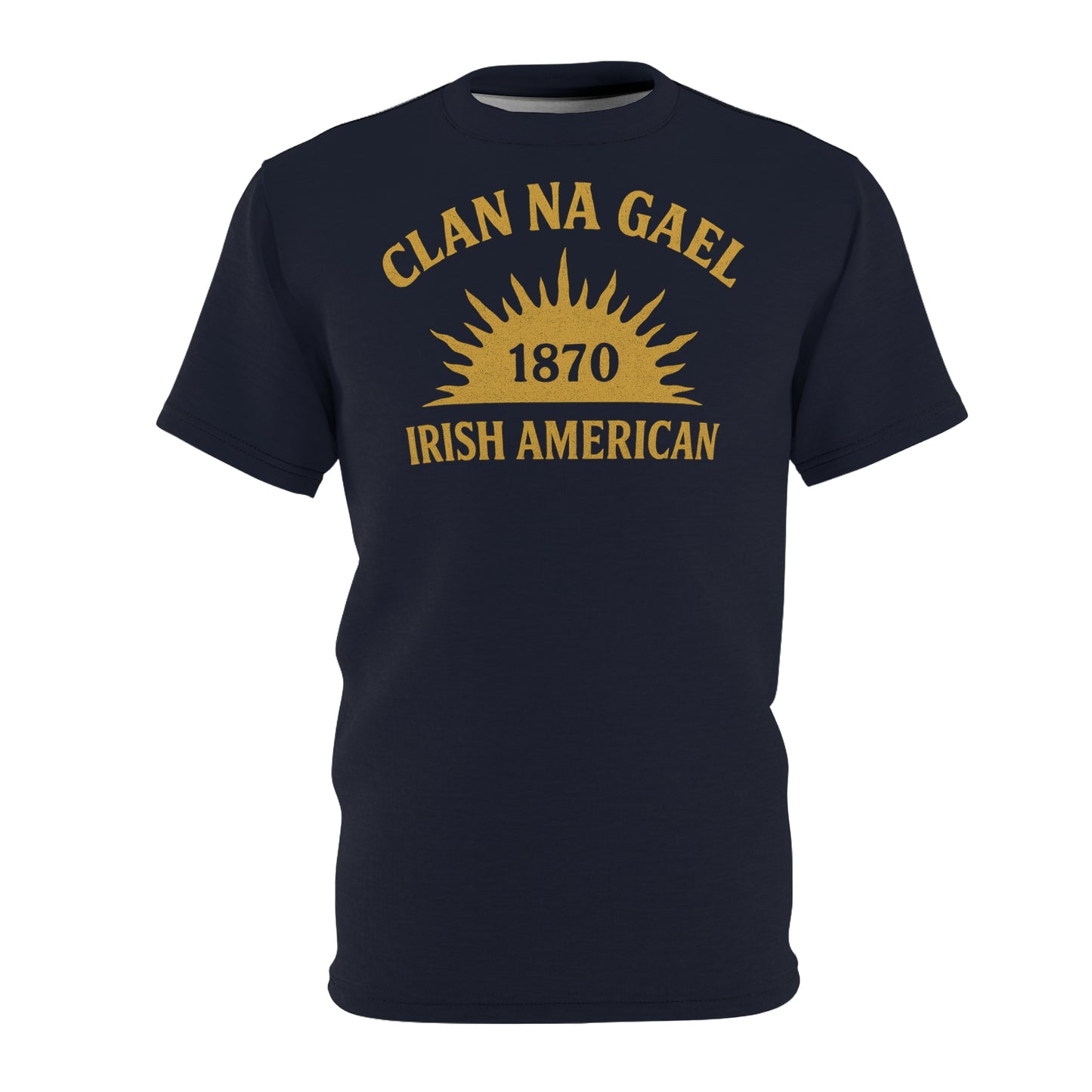 "Clan na Gael - Irish American", Unisex T-shirt (Dark Loathly Lady)